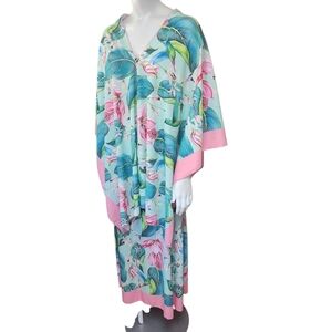 Cathy's Resortwear Tropical Tulip Skirt & 7 Way Scarf Set (M)